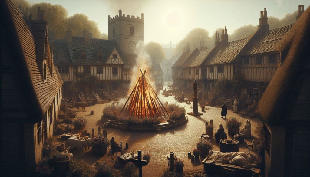 Die Inquisition kannte kein Erbarmen. Wer verdächtigt war, der Gesellschaft zu schaden, musste brennen. Auch Malcolm blüht eine solche Strafe, wenn er erwischt wird