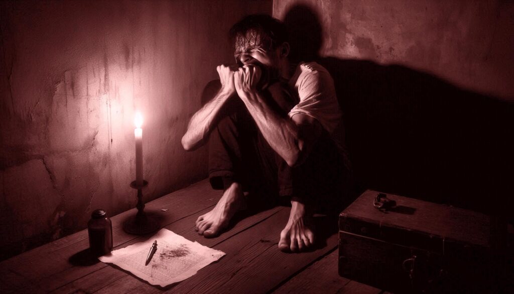 Malcolm ist sich seiner psychischen Krankheit voll bewusst, hält sie ihn doch von seinen großen Zielen ab.